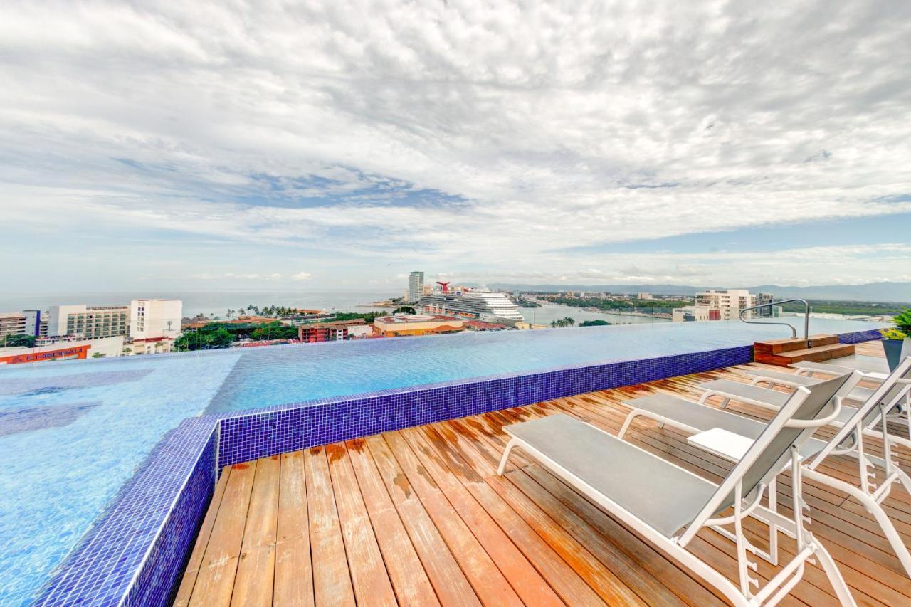 ¡Hermoso Condo Con Espectacular Vista A La Bahia!! Πουέρτο Βαγιάρτα Εξωτερικό φωτογραφία