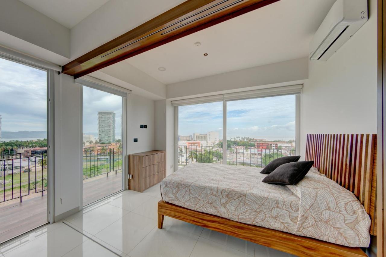 ¡Hermoso Condo Con Espectacular Vista A La Bahia!! Πουέρτο Βαγιάρτα Εξωτερικό φωτογραφία