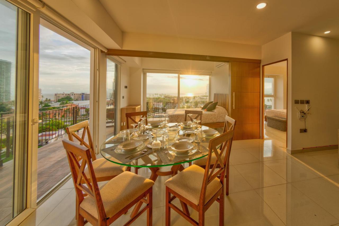 ¡Hermoso Condo Con Espectacular Vista A La Bahia!! Πουέρτο Βαγιάρτα Εξωτερικό φωτογραφία