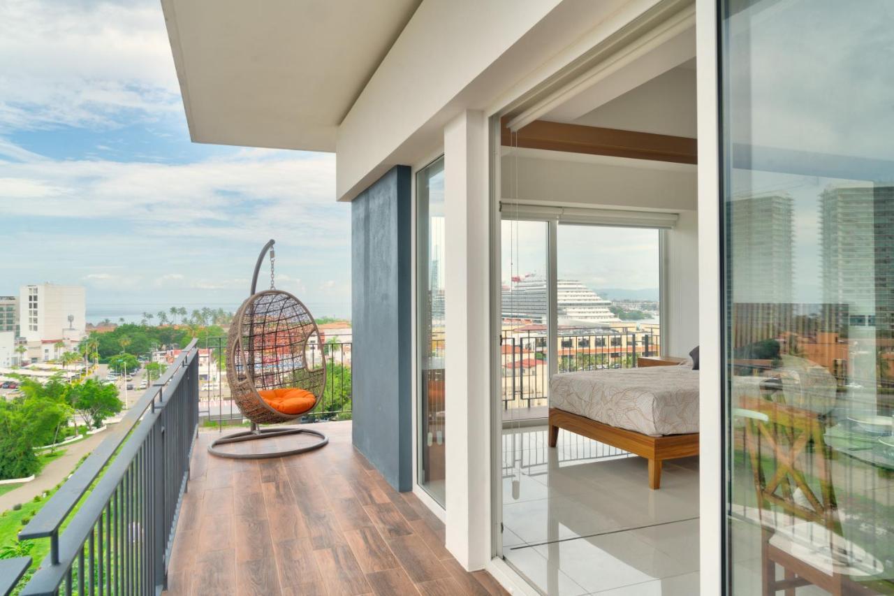 ¡Hermoso Condo Con Espectacular Vista A La Bahia!! Πουέρτο Βαγιάρτα Εξωτερικό φωτογραφία