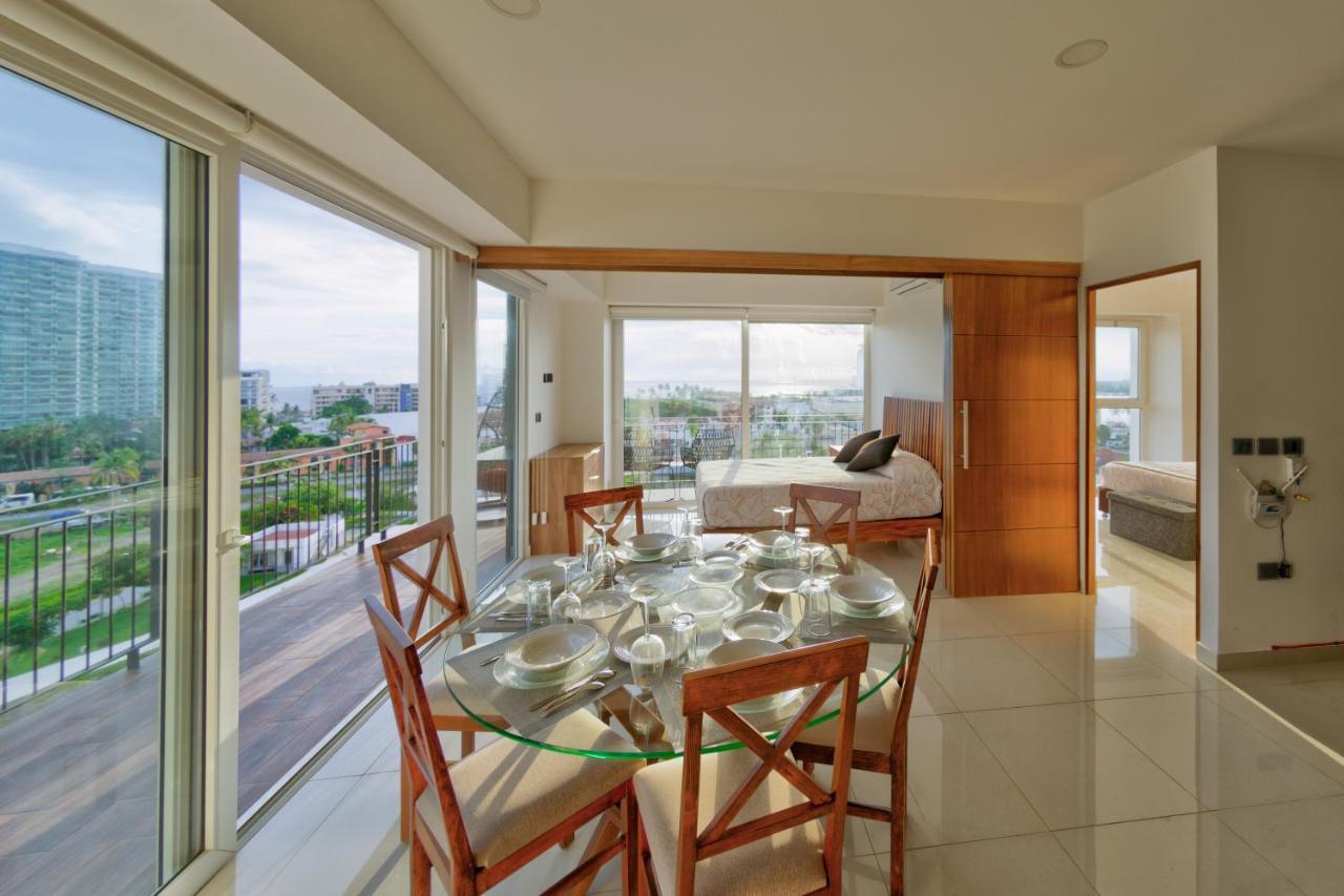 ¡Hermoso Condo Con Espectacular Vista A La Bahia!! Πουέρτο Βαγιάρτα Εξωτερικό φωτογραφία